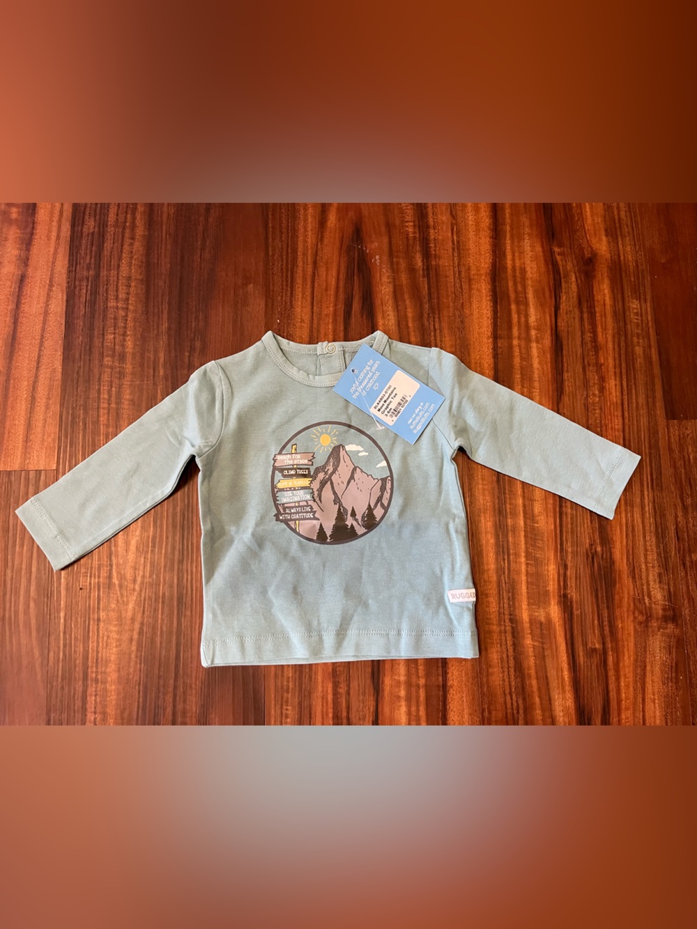 NWT RuggedButts Graphic Tee 3-6M